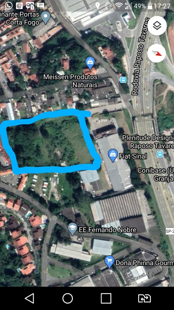 #544 - Área para Incorporação para Venda em Cotia - SP