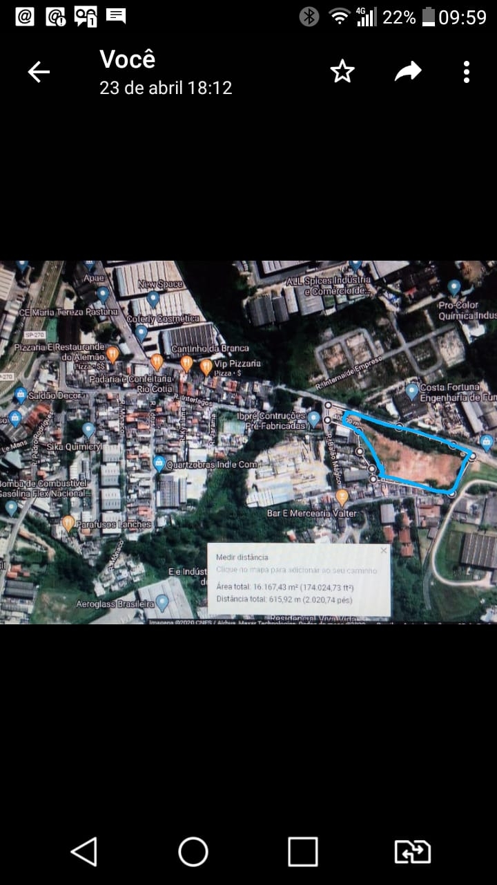 #545 - Área para Incorporação para Venda em Cotia - SP