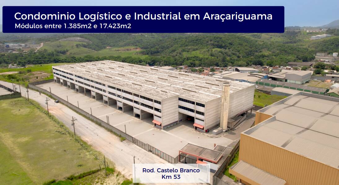 #1411 - Galpão para Locação em Araçariguama - SP