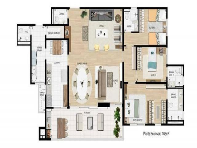 Apartamento para Venda em TAMBORÉ - 29