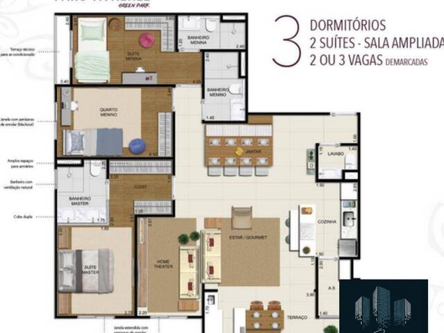 Apartamento para Venda em Alphaville Empresarial - 18