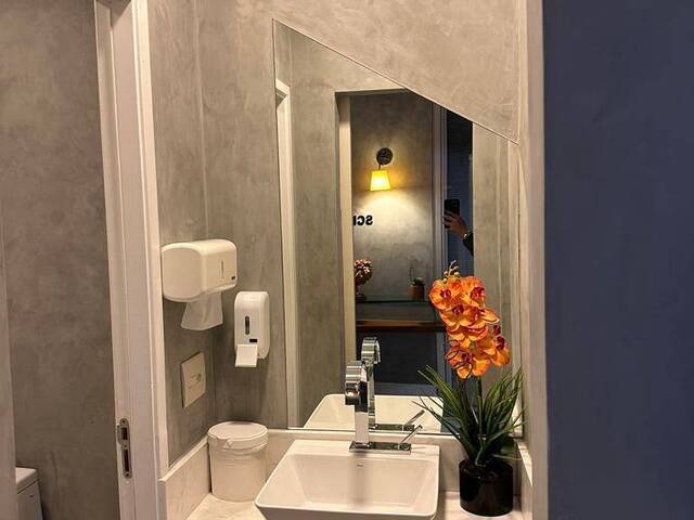 banheiro com lavabo separado