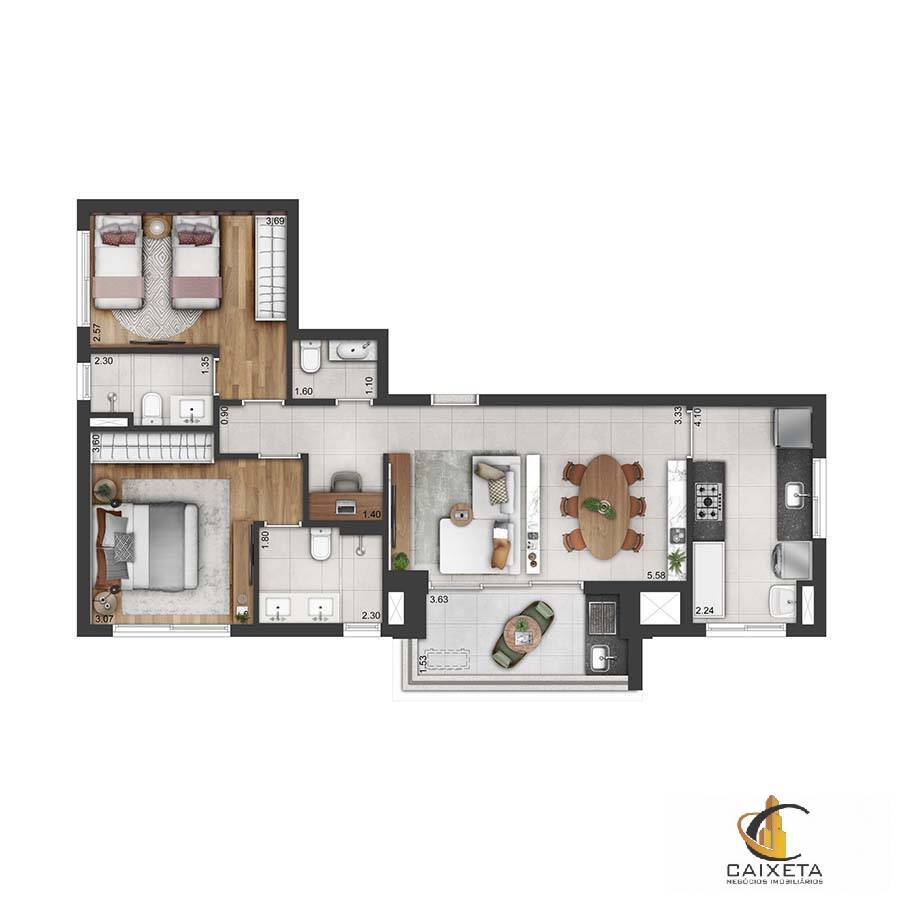 planta do Apartamento